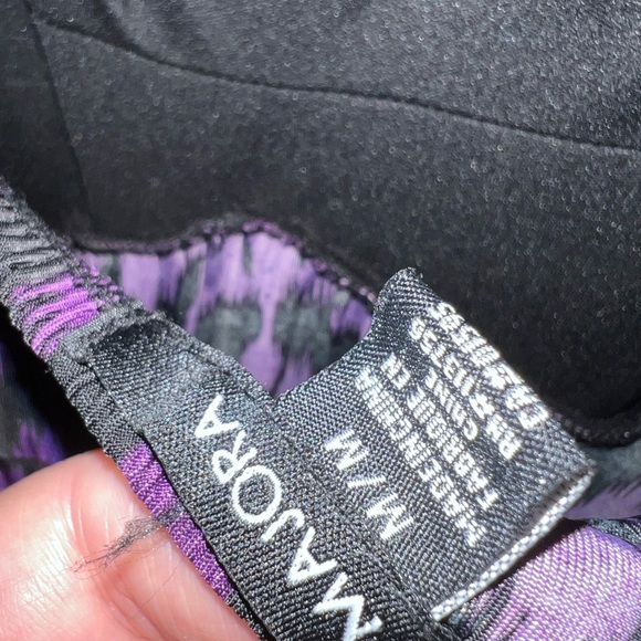 Mason Purple and Black Sleeveless Maxi Dress - Picture 3 of 4